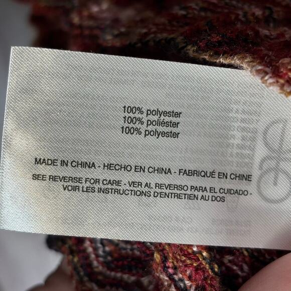 Sam Edelman Y2K Vibes Cathy Striped Pullover Cozy Soft Sweater Size Large New - Picture 5 of 11